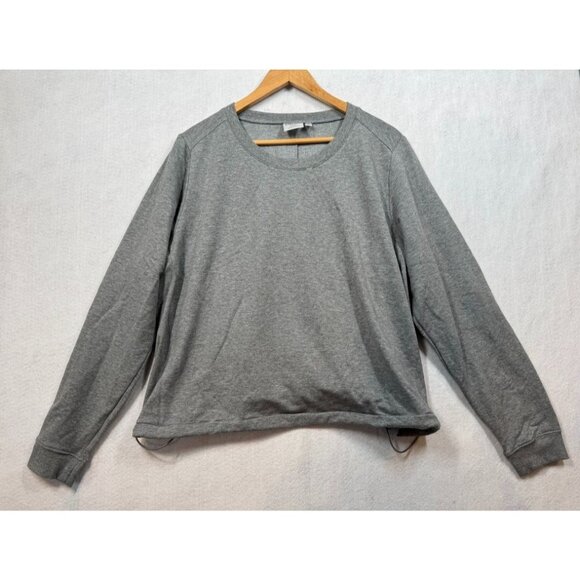 Torrid Supersoft Fleece Bungee Sweatshirt 42985704 Heather Grey Women's 2 2X NWT - Picture 3 of 10